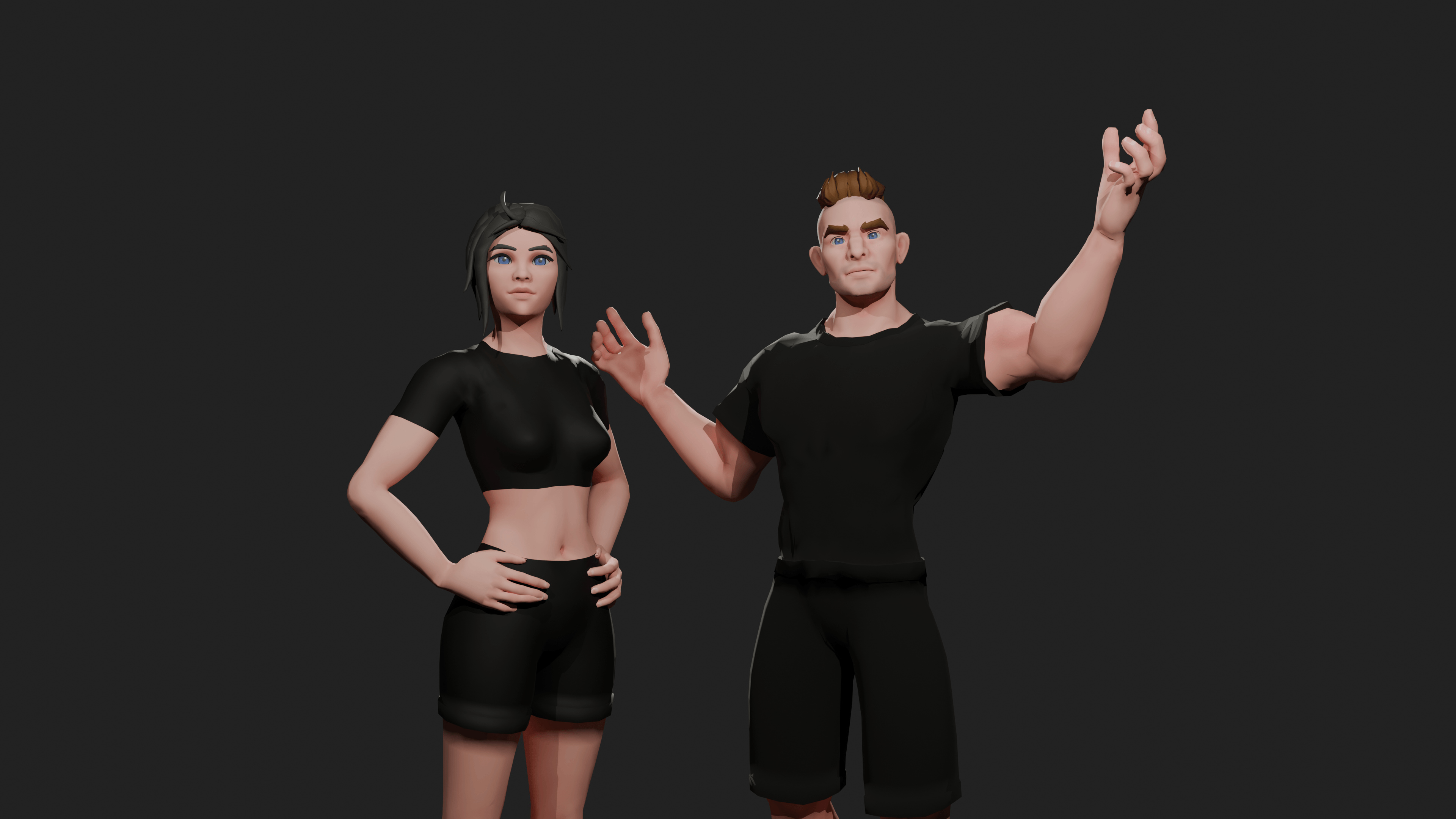 Calisthenics illustration